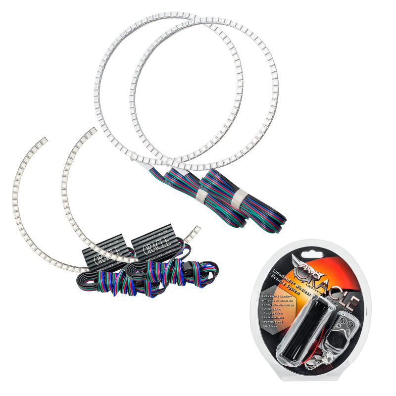 Oracle Toyota Tundra 14-17 Dual Halo Kit - ColorSHIFT Headlights ORACLE Lighting
