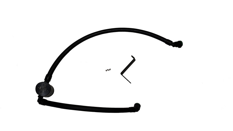 J&L 2025 Ford Bronco Sport/ 23-25 Ford Escape Oil Separator 3.0 PCV Side - Black Anodized Oil Separators J&L