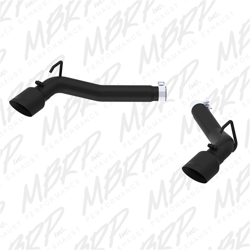 MBRP 2010-2015 Chevrolet Camaro V6 3.6L 3in Black Coated Axle Back Muffler Delete Axle Back MBRP