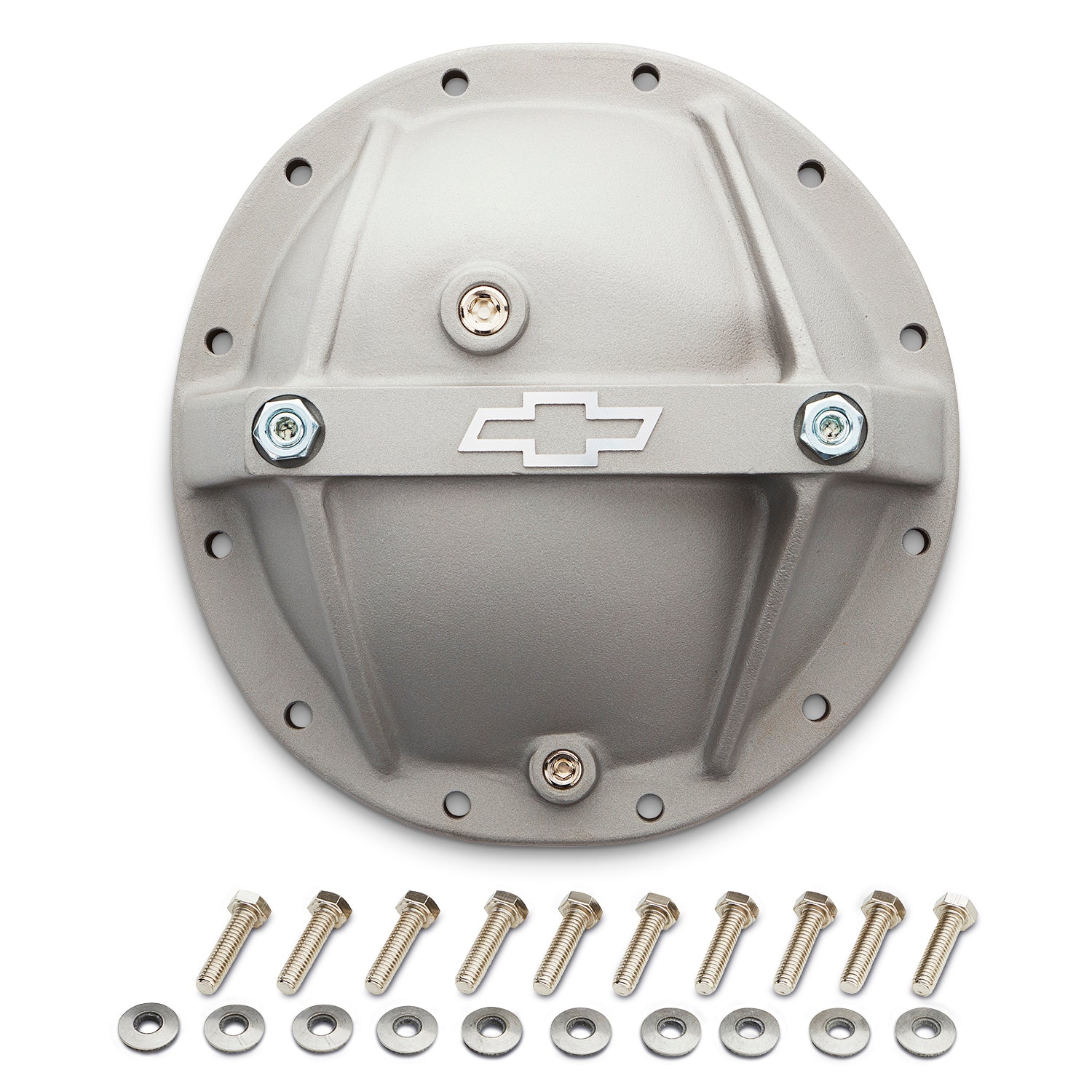 Rear End Cover Cast Gray GM 12 Bolt Differential Cover Proform