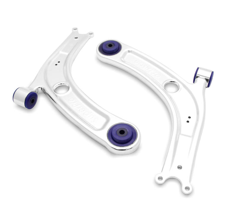 SuperPro 2015 Audi A3 Quattro Premium Front Lower Forged Alloy Control Arm Kit Control Arms Superpro
