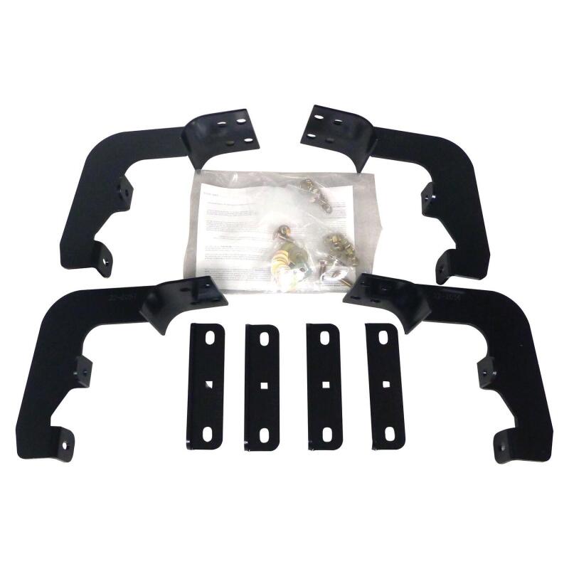 Westin 2015-2018 Ford F-150 Reg/SuperCab/SuperCrew Premier Oval Nerf Step Bar Mount Kit - Black Hardware Kits - Other Westin