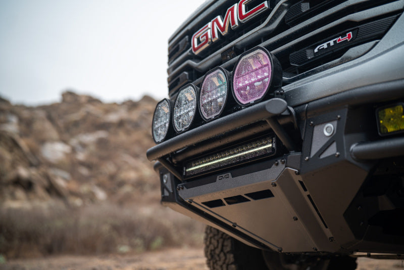 DV8 Offroad 2022-2025 GMC Sierra 1500 Tube Front Bumper Bumpers - Steel DV8 Offroad