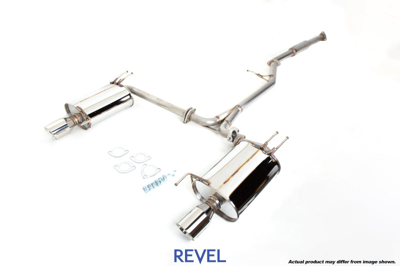 Revel Medallion Touring-S Catback Exhaust - Dual Muffler 04-08 Acura TSX Catback Revel