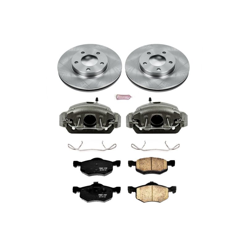 Power Stop 01-07 Ford Escape Front Autospecialty Brake Kit w/Calipers Brake Kits - OE PowerStop