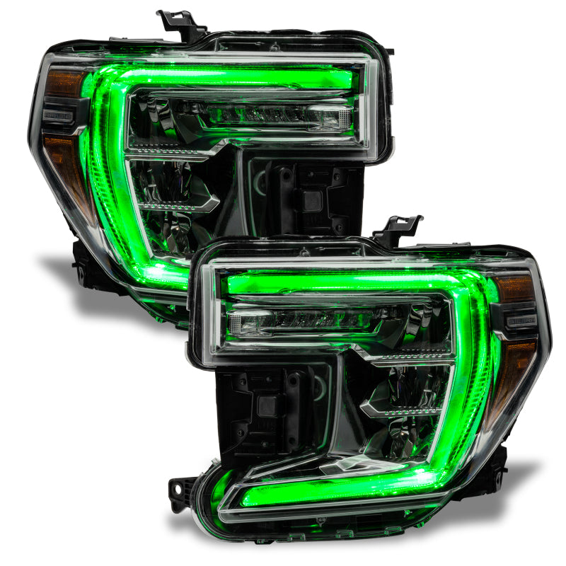 Oracle 19-21 GMC Sierra 1500 RGB+W Headlight DRL Upgrade Kit - ColorSHIFT w/o Controller Headlights ORACLE Lighting