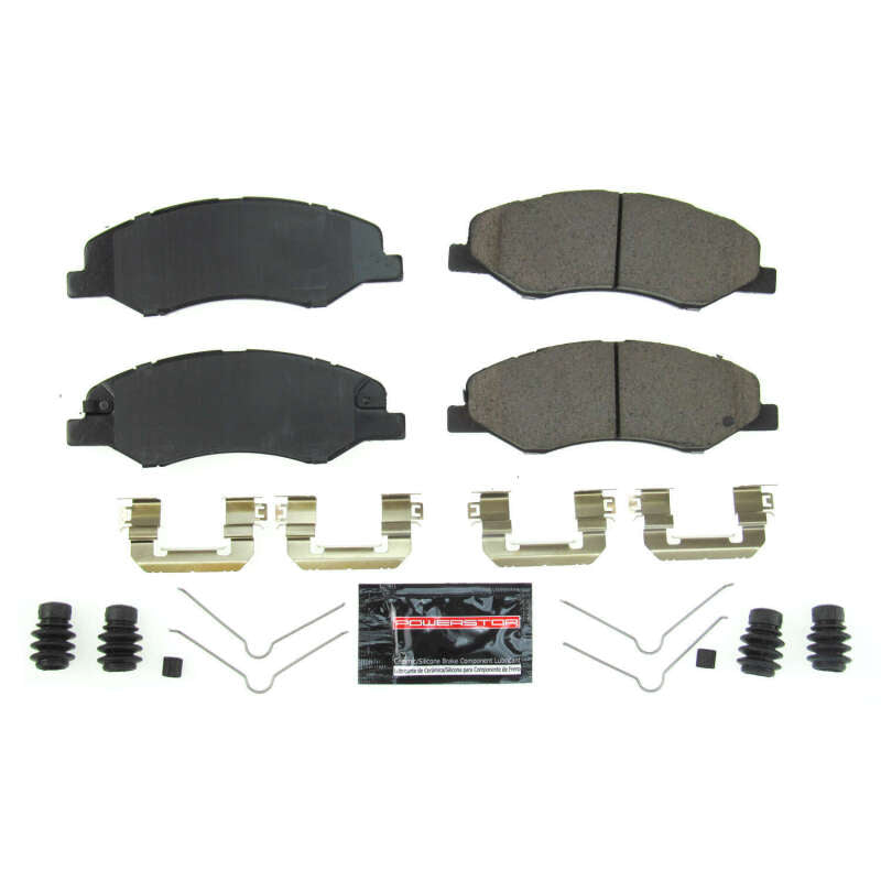 Power Stop 18-19 Honda Odyssey Front Z23 Evolution Sport Brake Pads w/Hardware Brake Pads - Performance PowerStop