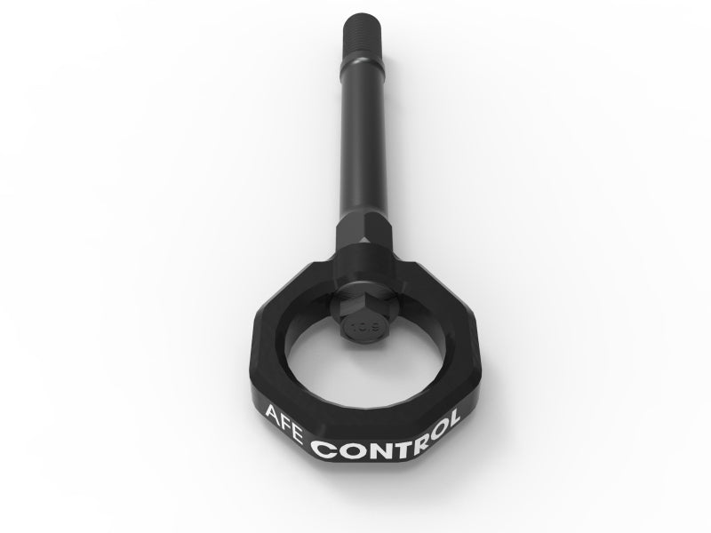 aFe 20-24 Chevrolet Corvette Control Front Tow Hook (Black) Tow Hooks aFe