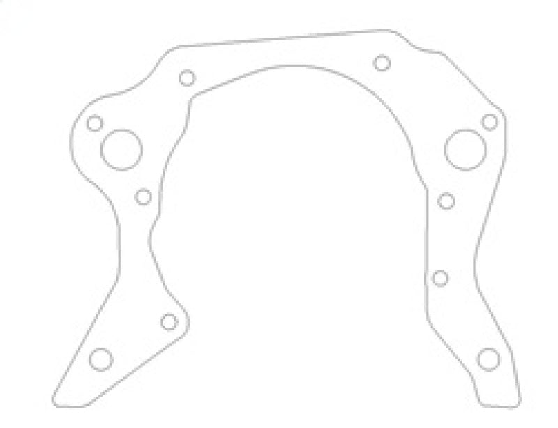 Cometic Ford 302/351W Windsor 0.031in Fiber Timing Cover Gasket Gasket Kits Cometic Gasket