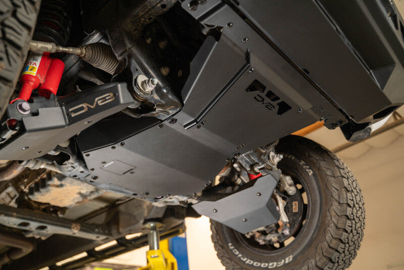 DV8 24-25 Toyota Tacoma & Land Cruiser Rear Belly Skid Plate Skid Plates DV8 Offroad
