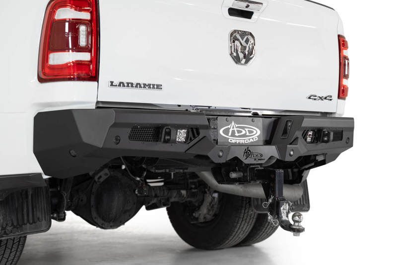 Addictive Desert Designs 19-20 Ram 2500/3500 Bomber HD Rear Bumper w/ Sensor Mounts Bumpers - Steel Addictive Desert Designs