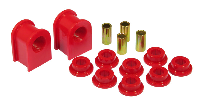 Prothane 77-98 Ford Truck S/B & E/L Bush - 1 1/8in (for 2.5in Frames / Eye to Eye End Links) - Red Sway Bar Bushings Prothane