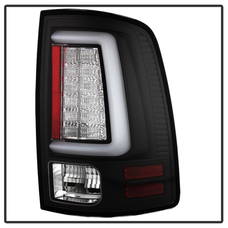 Spyder 09-16 Dodge Ram 1500 Light Bar LED Tail Lights - Black ALT-YD-DRAM09V2-LED-BK Tail Lights SPYDER