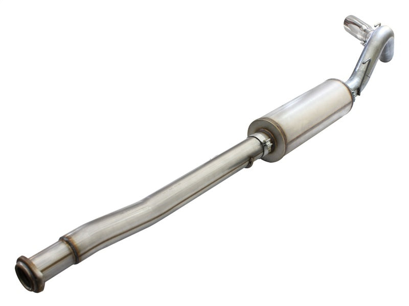 aFe MACHForce XP SS Exhaust 4in Cat-Back w/ Polish Tip 2015 Ford F-150 EcoBoost V6 2.7/3.5Ltt Catback aFe