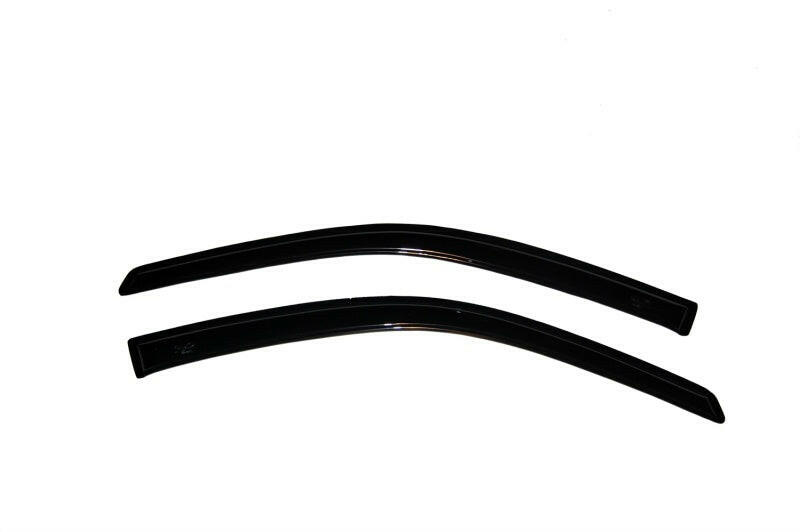 AVS 97-01 Mitsubishi Mirage Coupe Ventvisor Outside Mount Window Deflectors 2pc - Smoke Wind Deflectors AVS