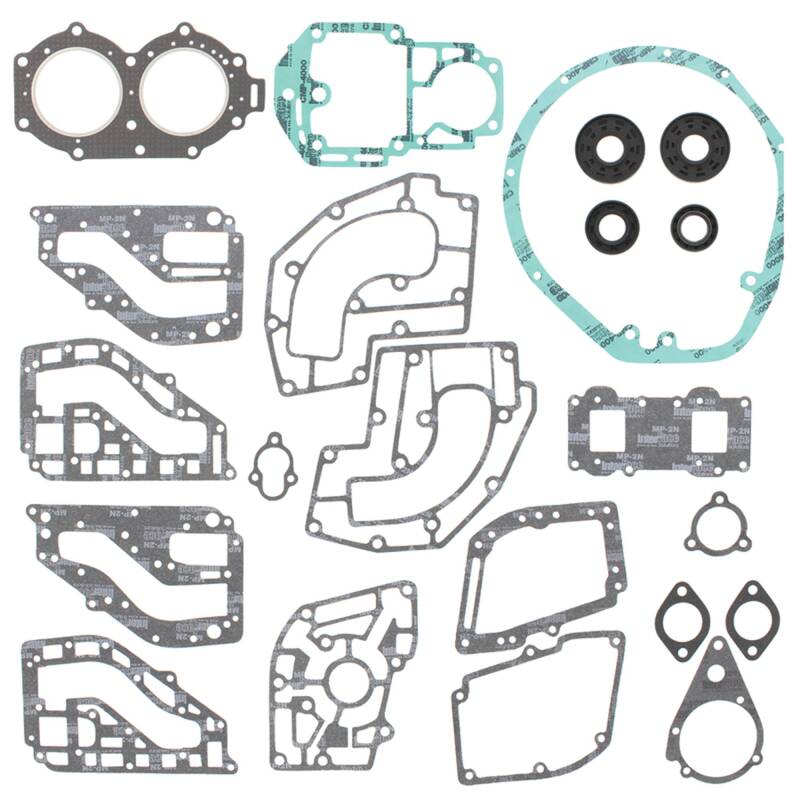 Vertex Gaskets 87-93 Yamaha 500 Wave Runner/Wave Jammer Complete Gasket Kit w/ Oil Seals Engine Hardware Vertex Pistons