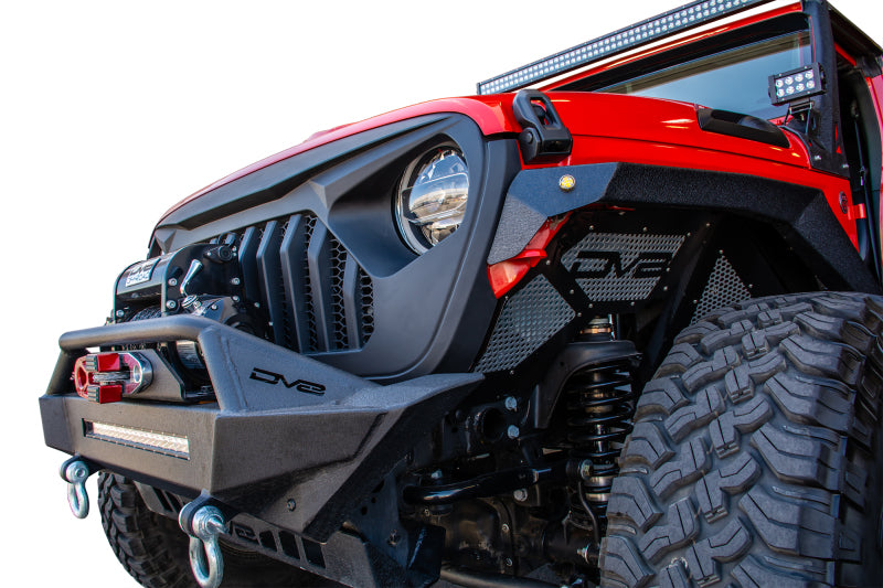 DV8 Offroad 2018+ Jeep JL/ Gladiator Angry Grill Grilles DV8 Offroad