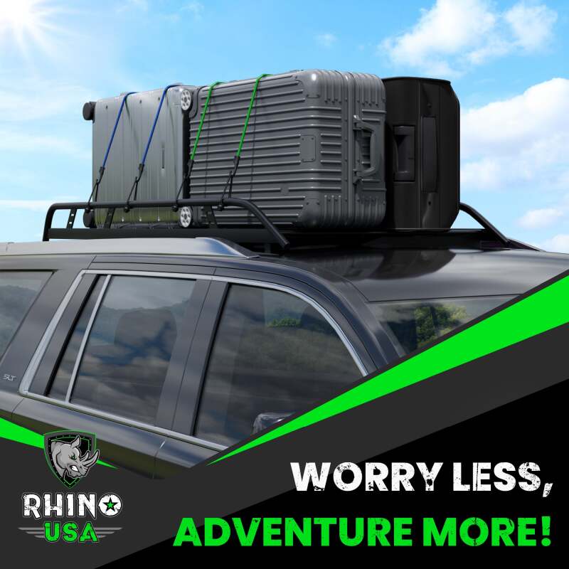 Rhino USA 28Pc Bungee Cord Assortment Cargo Tie-Downs Rhino USA