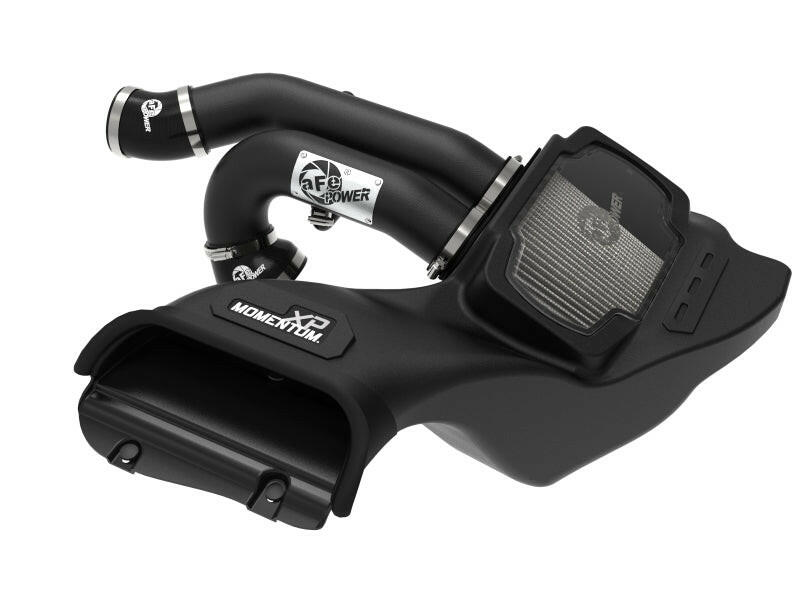 aFe 21-22 Ford F-150 Raptor V6-3.5L(tt) Momentum XP Cold Air Intake System Blk w/ Pro Dry S Filter Cold Air Intakes aFe