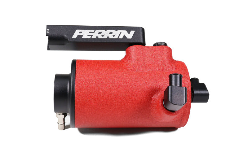 PERRIN 22-24 Subaru WRX Air Oil Separator - Red Oil Separators Perrin Performance