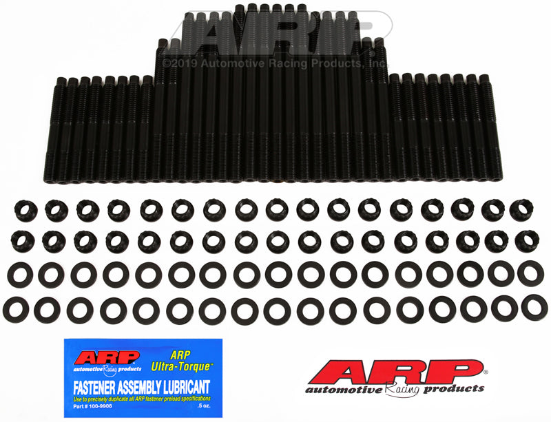 ARP SBC w/Brodix,Rodeck alum block, 12/18A Brodix head 7/16 studs hsk Rod Bolt Kits ARP