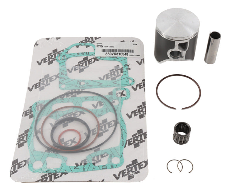 Vertex Piston 00-03 Suzuki RM 125 125cc Top End Piston Kit Piston Sets - Powersports Vertex Pistons