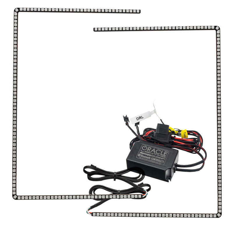 Oracle Ford Superduty 17-19 Dynamic Headlight DRL - ColorSHIFT - Dynamic Headlights ORACLE Lighting