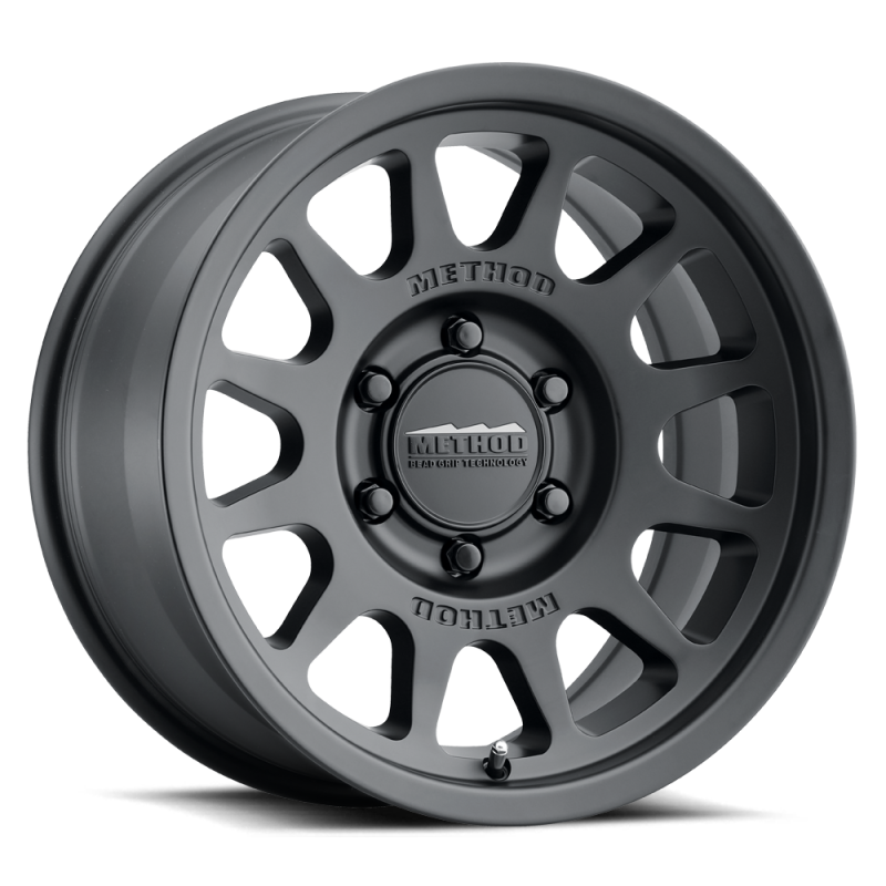 Method MR703 17x8.5 +35mm Offset 6x5.5 106.25mm CB Matte Black Wheel Wheels - Cast Method Wheels