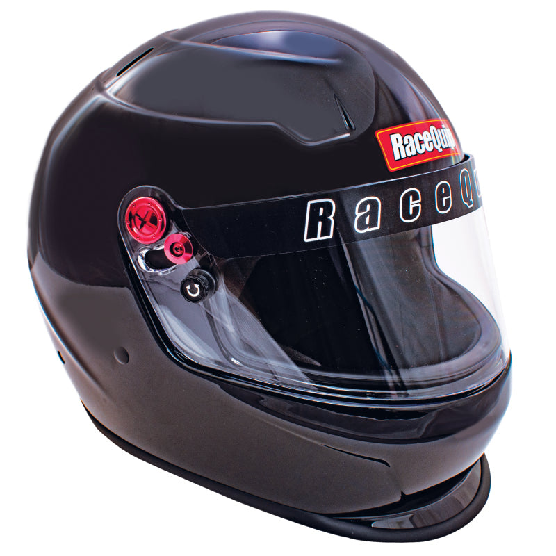 Racequip Gloss Black PRO20 SA2020 XL Helmets and Accessories Racequip