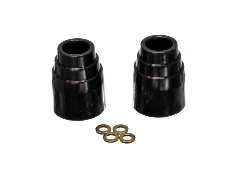 Energy Suspension 3-1/8in Bumpstop Set - Black Bushing Kits Energy Suspension