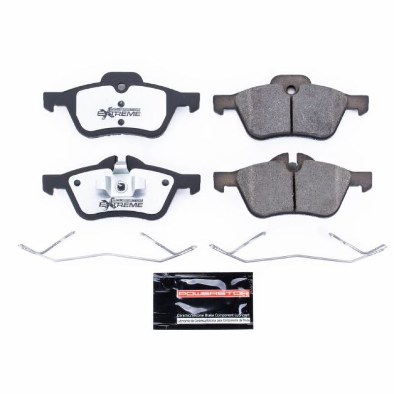 Power Stop 02-08 Mini Cooper Front Z26 Extreme Street Brake Pads w/Hardware Brake Pads - Performance PowerStop