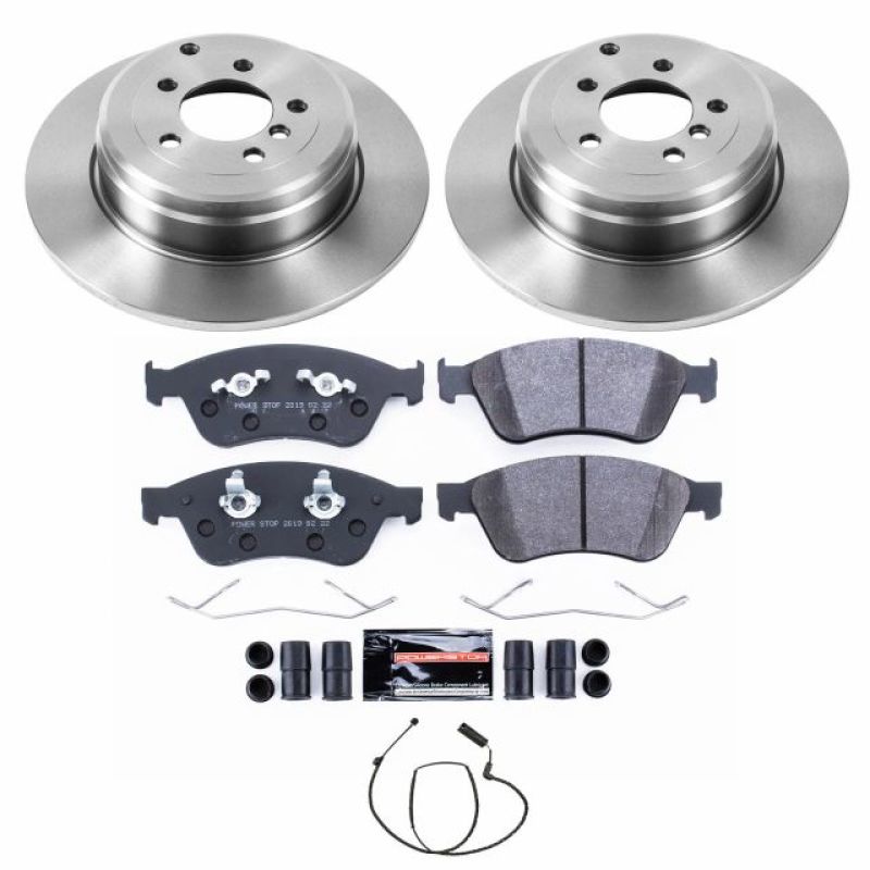 Power Stop 03-05 Land Rover Range Rover Rear Track Day Brake Kit Brake Kits - Performance Blank PowerStop