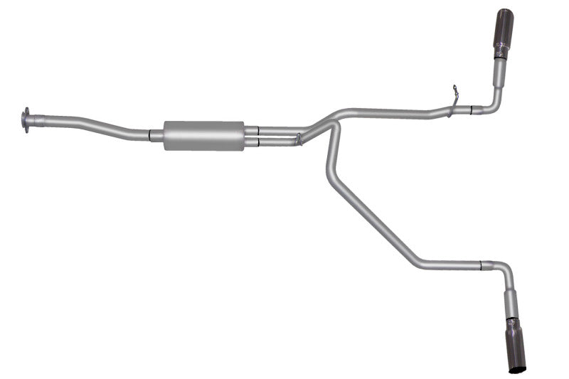 Gibson 04-05 Chevrolet Colorado Sport 2.8L 1.75in Cat-Back Dual Extreme Exhaust - Aluminized Catback Gibson