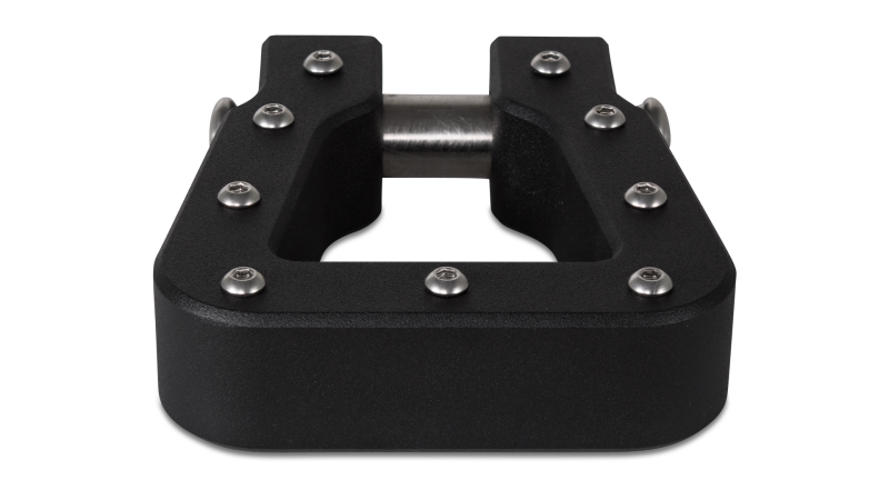 Body Armor 4x4 Mega D-Ring Black Single Tow Hooks Body Armor 4x4