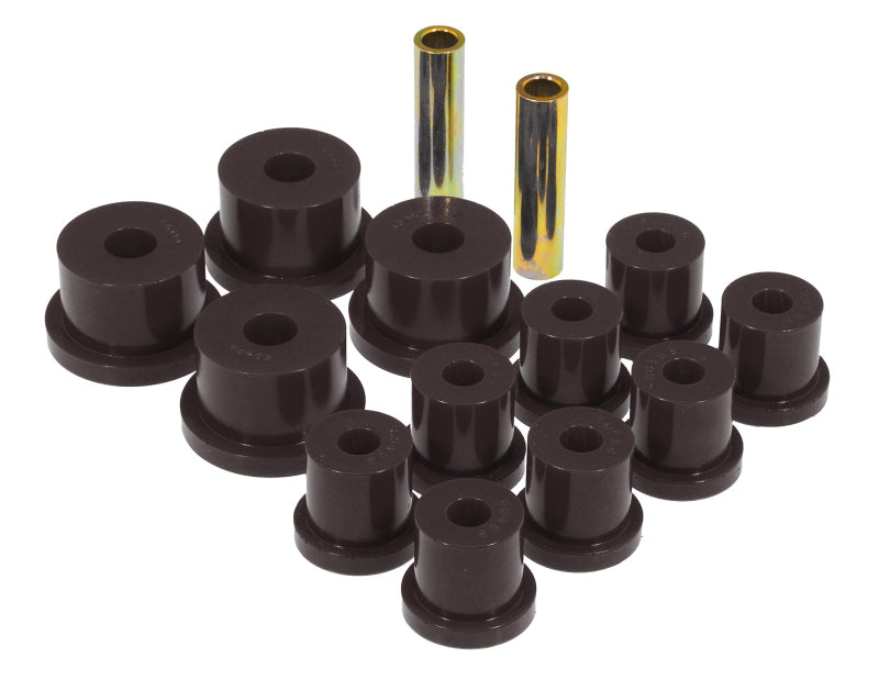 Prothane 64-65 Ford Mustang Rear Spring & 9/16in Shackle Bushings - Black Bushing Kits Prothane