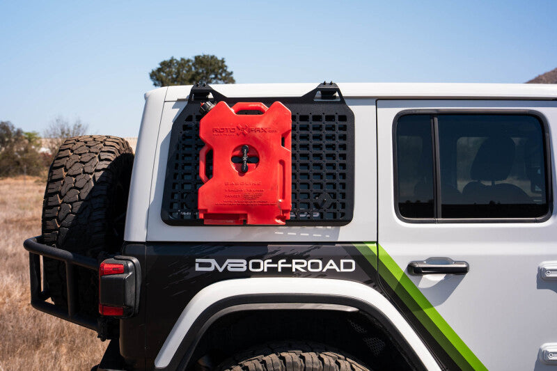 DV8 Universal Molle Panel Rotopax Mount Exterior Trim DV8 Offroad