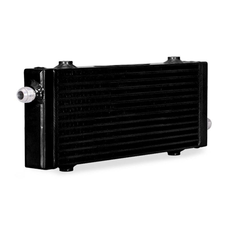 Mishimoto Universal Medium Bar and Plate Cross Flow Black Oil Cooler Oil Coolers Mishimoto