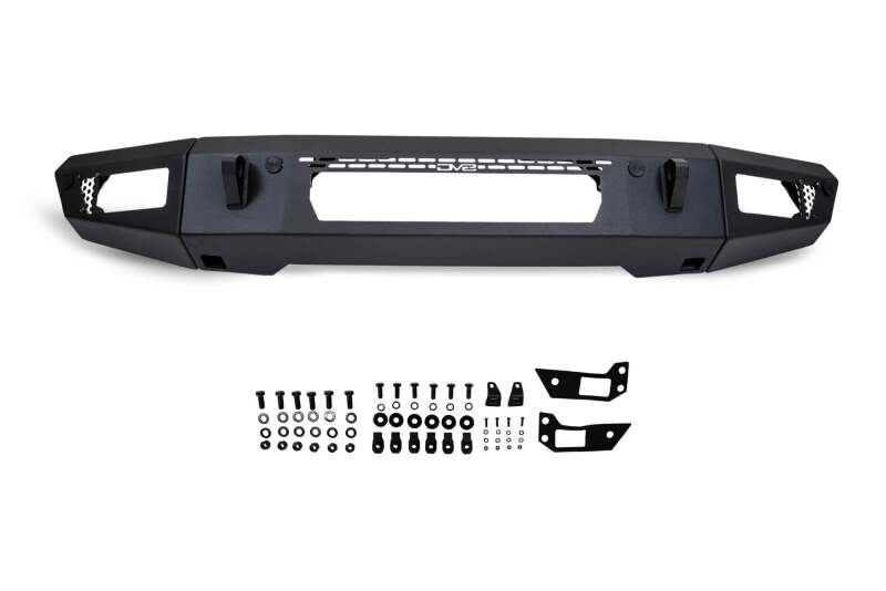 DV8 Offroad 2021+ Ford Bronco Front Bumper V2 - OE Plus Series (Works w/o ACC Relocation) Bumpers - Steel DV8 Offroad