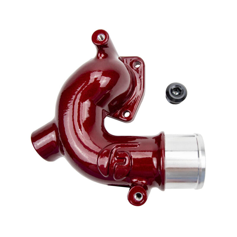 Wehrli WCFab X Fleece 98-18 Cummins Thermostat Housing - WCFab Red Thermostat Housings Wehrli