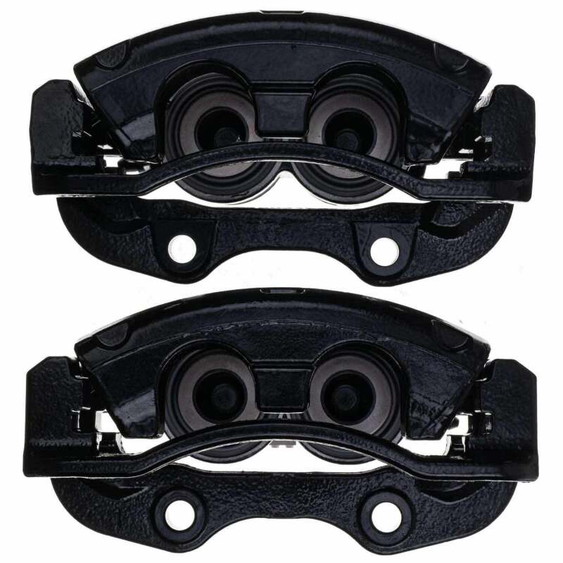 Power Stop 02-06 Cadillac Escalade Rear Black Caliper - Pair w/Bracket Brake Calipers - Perf PowerStop