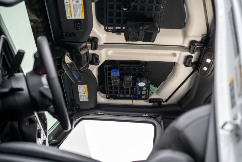 DV8 Offroad 2018-2025 Jeep Wrangler JL Roof Mount for 15In x 12In Molle Panel Exterior Trim DV8 Offroad