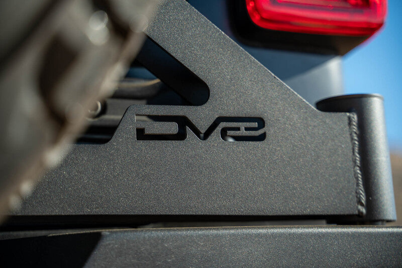 DV8 Offroad 18-23 Jeep Wrangler JL MTO Series Bumper Spare Tire Swing Gate Tailgate Accessories DV8 Offroad