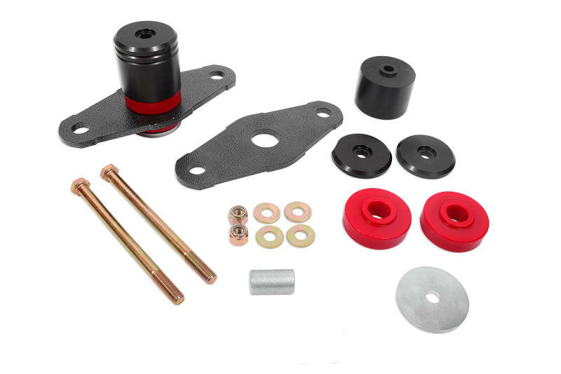 BMR 11-18 Dodge Challenger Motor Mount Polyurethane Bushing Upgrade Kit - Black Anodized Engine Mounts BMR Suspension