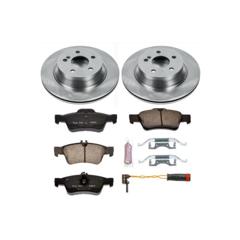 Power Stop 06-09 Mercedes-Benz E350 Rear Autospecialty Brake Kit Brake Kits - OE PowerStop