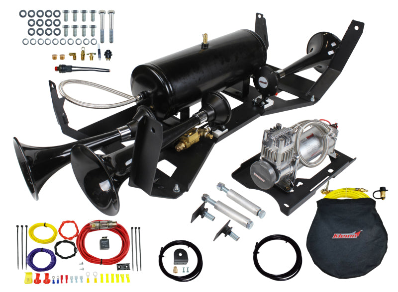 Kleinn 07-13 Chevrolet Silverado/ Sierra Onboard Air System w/ Model 230 Horns Horns Kleinn Air Horns