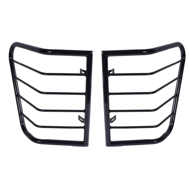 Rugged Ridge 05-08 Jeep Grand Cherokee WK Black Tail Light Euro Guards Light Covers and Guards Rugged Ridge