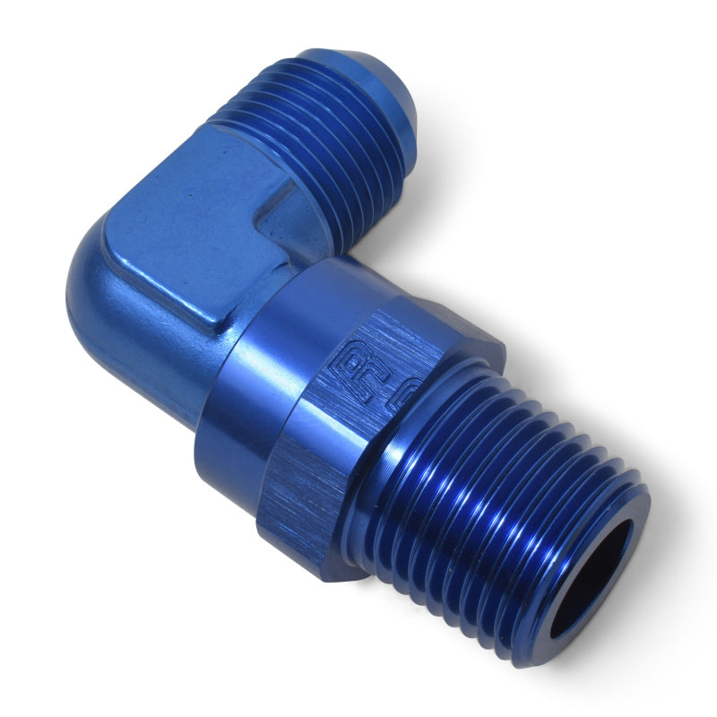 Russell Performance -12 AN 90 Degree Male to Male 3/4in Swivel NPT Fitting Fittings Russell