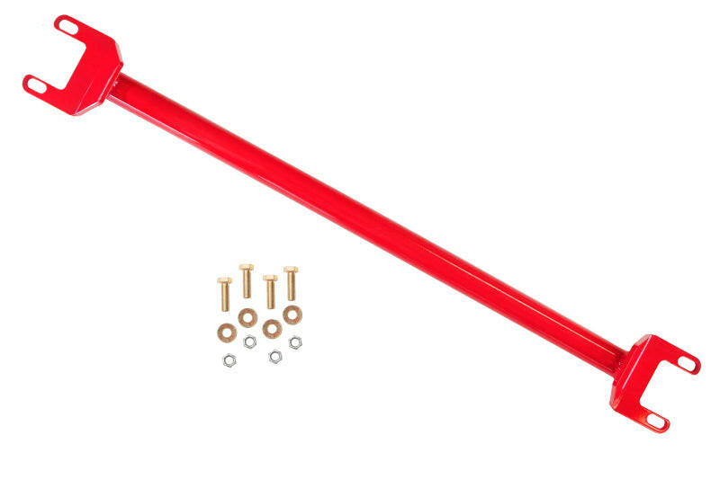 BMR 68-72 A-Body Shock Tower Brace Rear Red Strut Bars BMR Suspension
