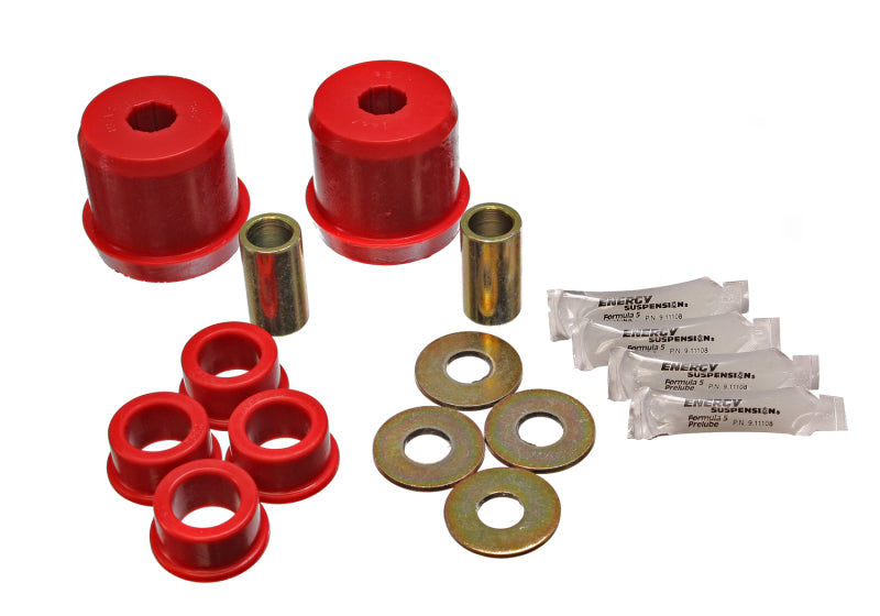Energy Suspension 00-03 Nissan Maxima Red Front Control Arm Bushing Set Bushing Kits Energy Suspension