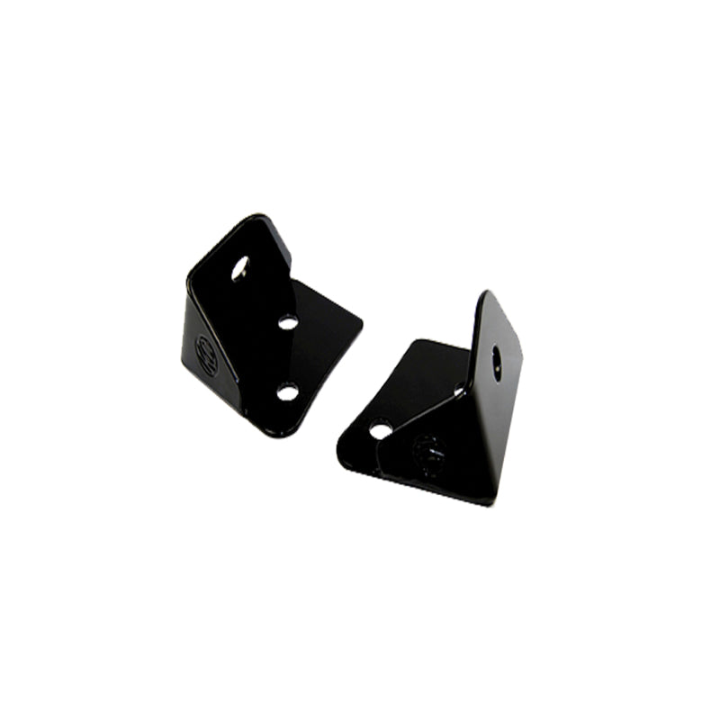 KC HiLiTES 07-18 Jeep JK A-Pillar Windshield Light Mount Bracket Set (Pair) - Black Light Mounts KC HiLiTES